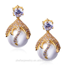 Cheap clip earrings famous fashion brand imitation jewelry